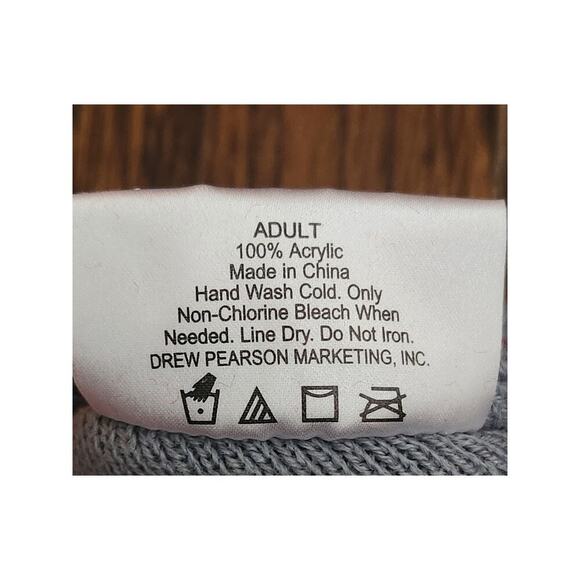 Starter Ohio State Beanie Red and Gray NWOT Adult Size Winter Hat VTG Knit Cap - Picture 6 of 6